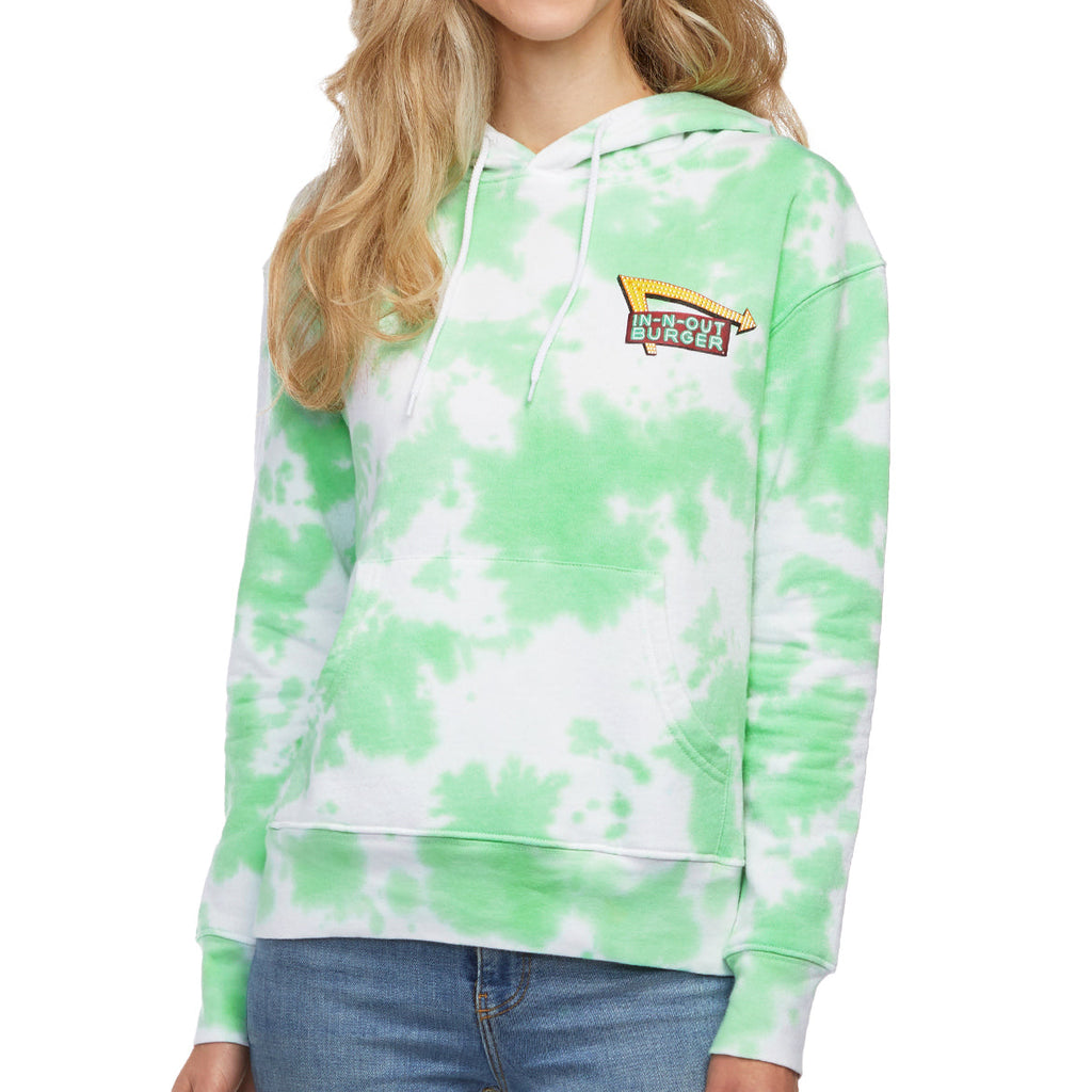 front of TIE DYE HOODIE